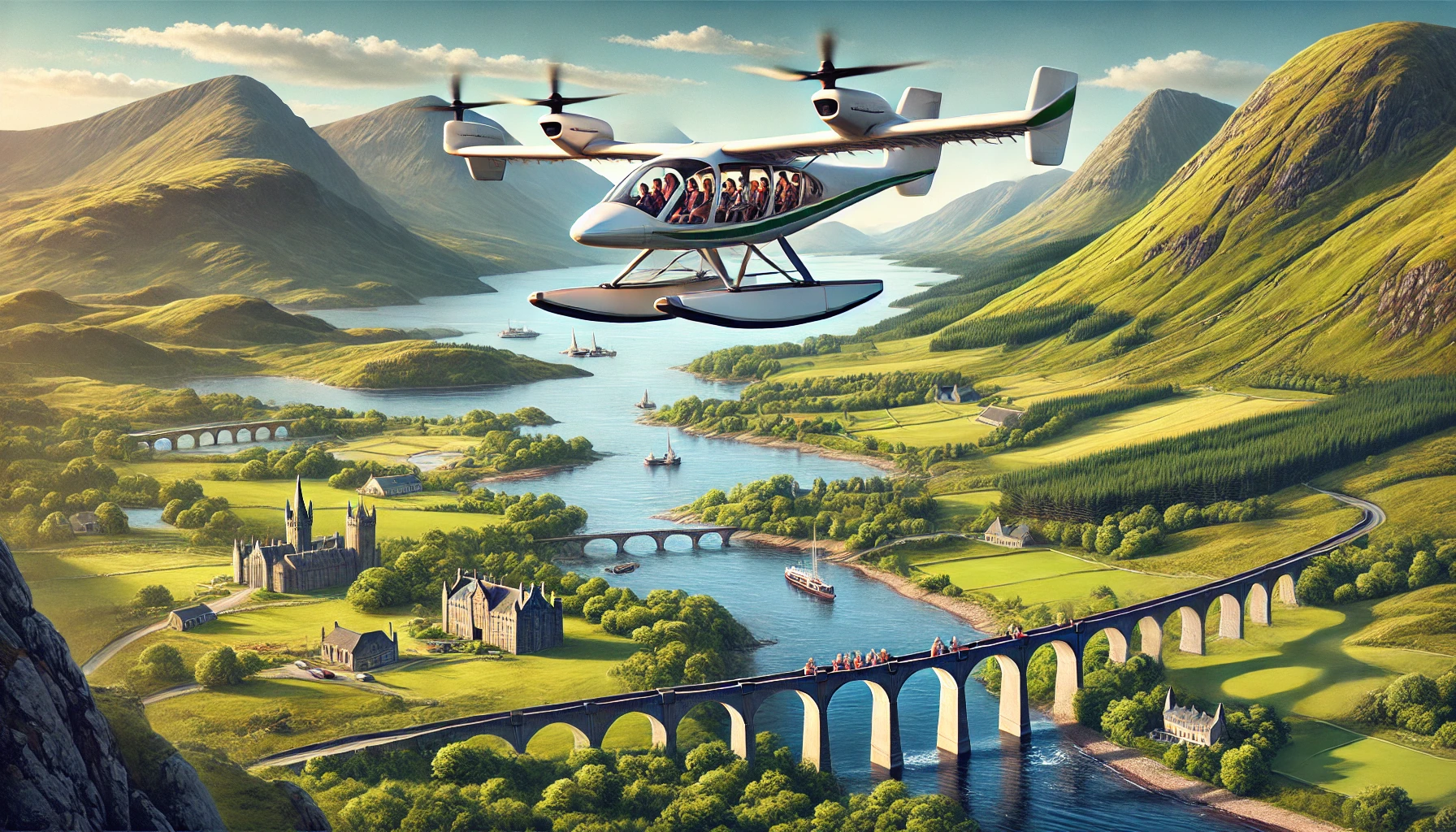 Écosse : Uber lance des visites touristiques en hydravion